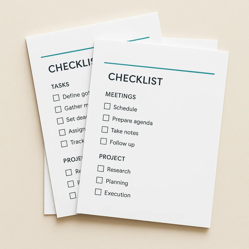 Freelance Launch Checklist preview